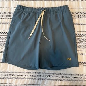 Tracksmith Run Cannonball Shorts Slate Blue